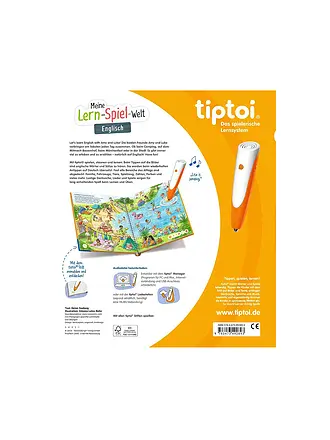 RAVENSBURGER | TIPTOI Meine Lern-Spiel-Welt - Englisch | 